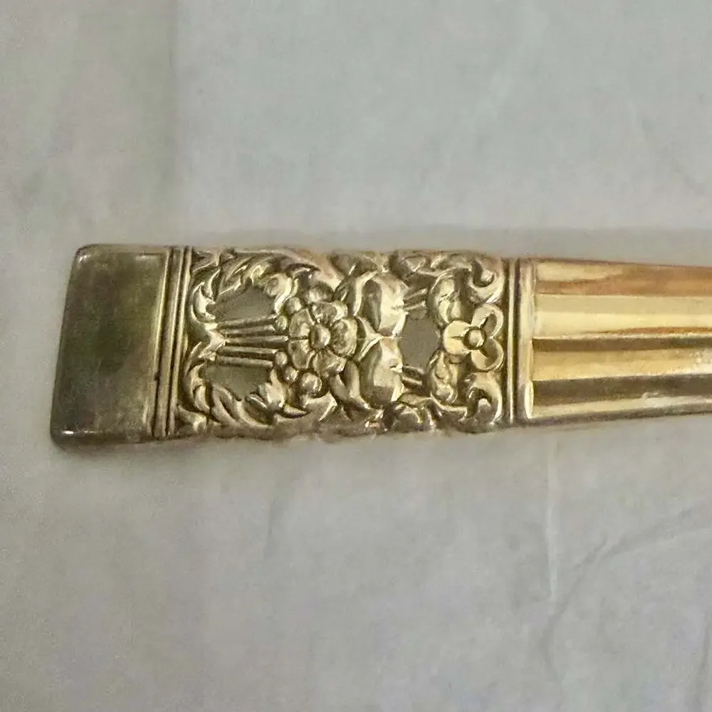 Set of 8  Vtg Oneida Community Silver Plated Coronation Pattern Teaspoons